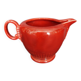 Pot à crème en céramique couleur framboise B. Letalle Saint Clément
