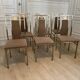 6 belgo Chrom chairs, 1980s