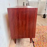 Vintage Scandinavian style sideboard with compass legs