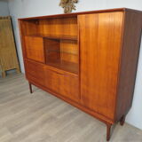 Scandinavian secretary of the 70s in teak