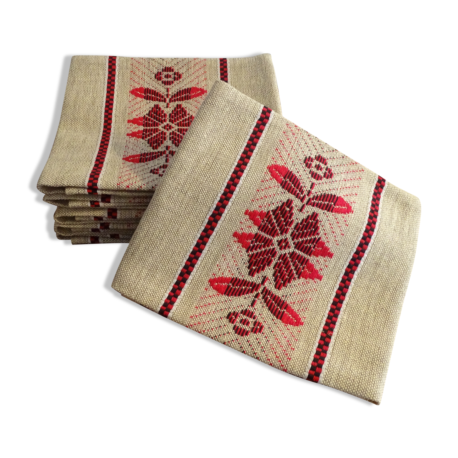 6 linen napkins 52 x 47