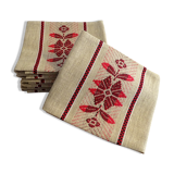 6 linen napkins 52 x 47