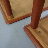 Danish Teak Nesting Tables, 1960s, Set of 3