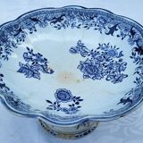 Coupe compotier Longwy Chinois XIXe salamandres