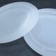 Dessous de bouteille  en verre dépoli,  set de 2