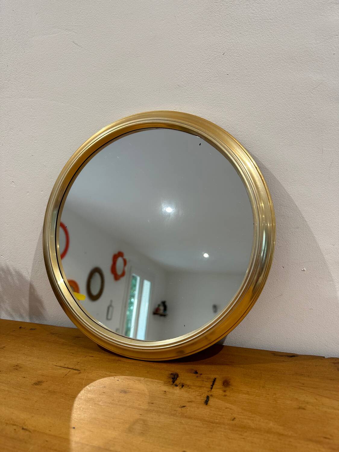 Vintage tray mirror