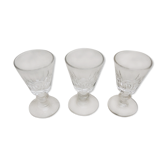 3 ancient porto glasses