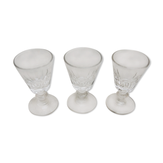 3 ancient porto glasses