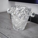 Vintage crystal ice bucket