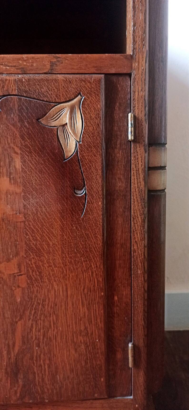 Chest of drawers, chiffonier 5 drawers in solid wood