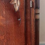 Chest of drawers, chiffonier 5 drawers in solid wood