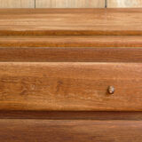 Chest of drawers light oak, 50s
