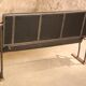 SNCF train bench foldable seat