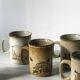 Set of 5 Dunoon ceramic mugs Made in Scotland