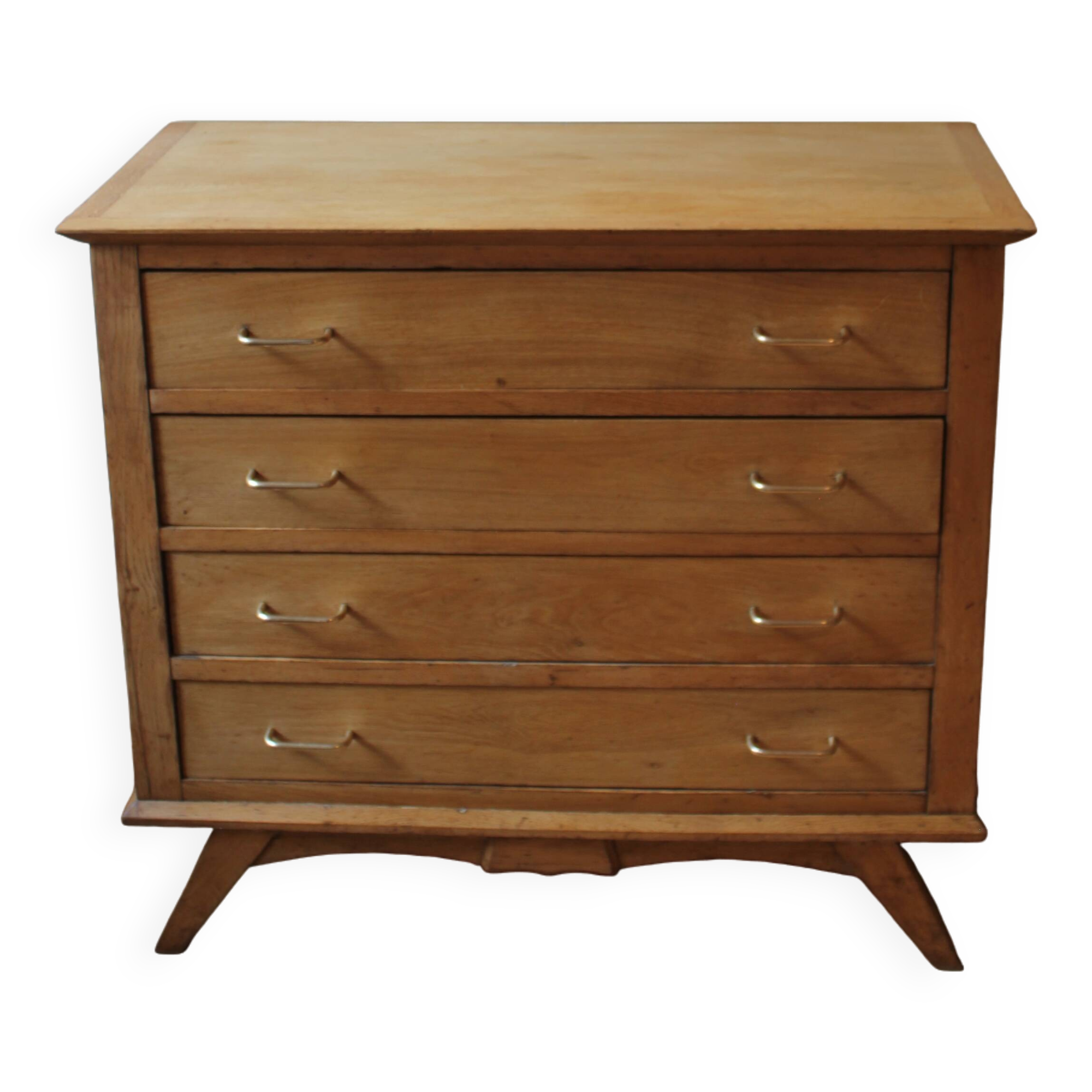 Compass foot chest of drawers