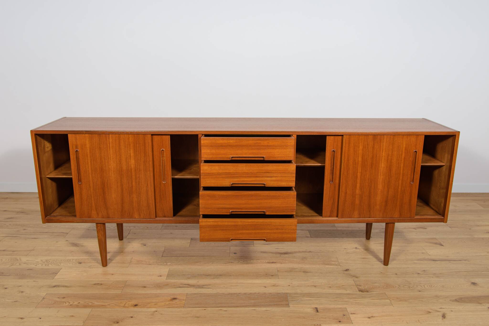 Mid-Century Teak Sideboard by Nils Jonsson for Hugo Troeds, Sweden, 1960s