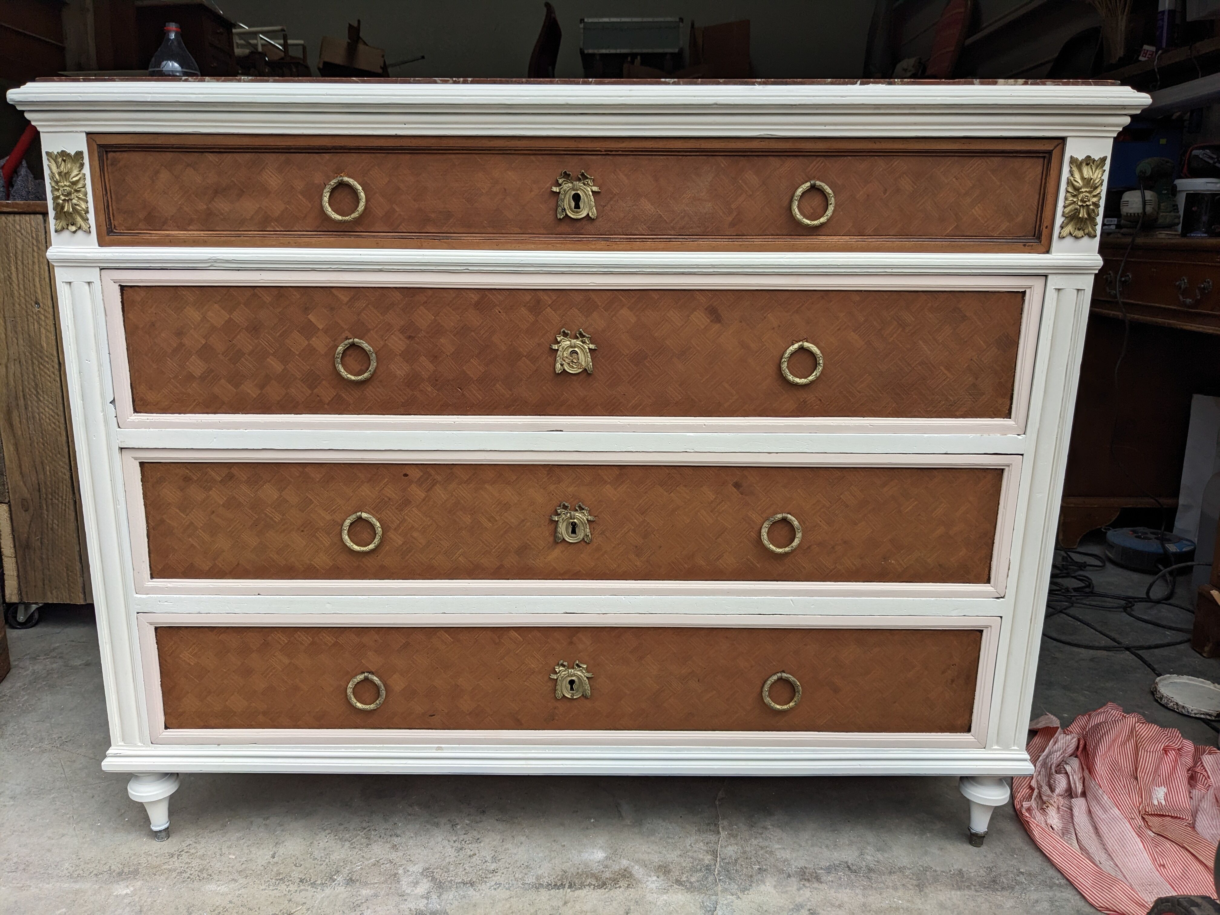 Commode de toilette second empire