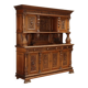 Neo-baroque antique walnut buffet, Italy, 19th century