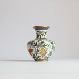 Cloisonné enamel butterfly vase, China 1950s