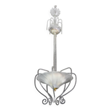 Art Decò Barovier e Toso "Fountain" Murano Glass Chandelier, 1950