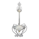 Art Decò Barovier e Toso "Fountain" Murano Glass Chandelier, 1950
