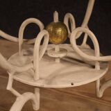 French design coffee table in painted metal from 60s