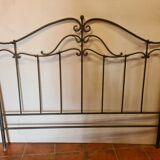 Iron headboard