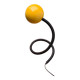 Vintage cobra snake table lamp