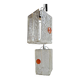 Set of 2 Aureliano Toso Murano glass ceiling lamps, ice glass, 1970s
