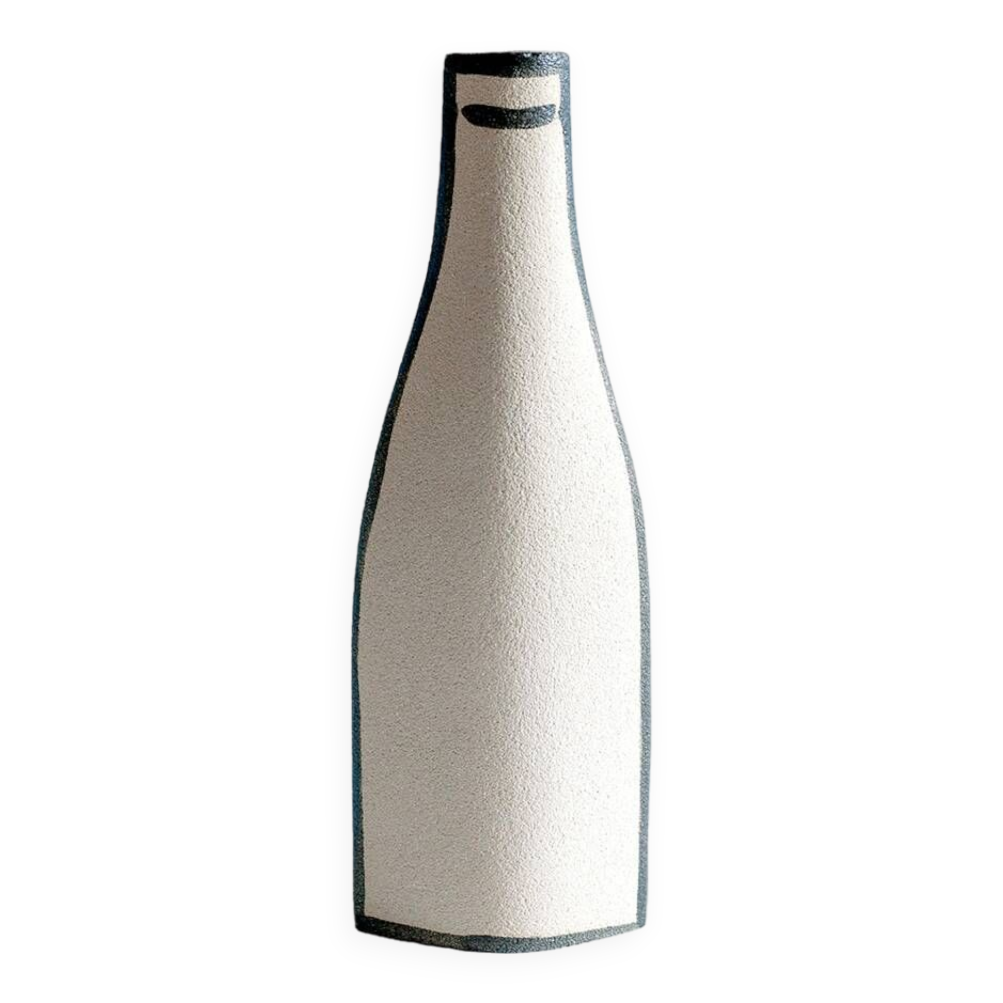 Ceramic Vase 'Morandi Bottle - Black'