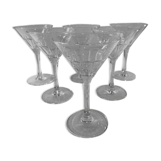 6 verres à cocktails