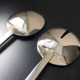 2 new vintage Stockholm Boda Nova Salad Spoons