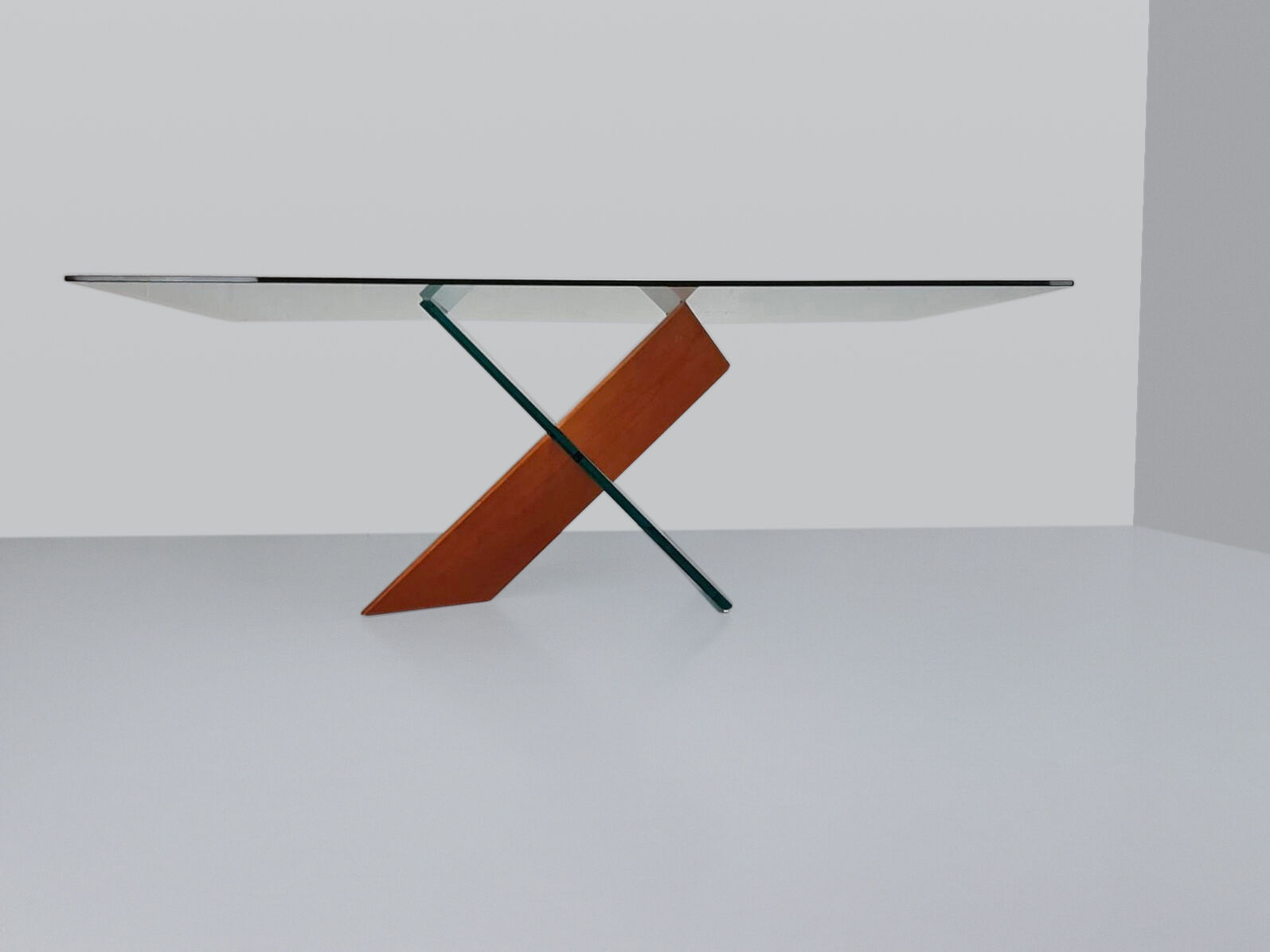 Théorème contemporary dining table by Luigi Gorgoni for Roche Bobois 1980s