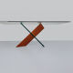 Théorème contemporary dining table by Luigi Gorgoni for Roche Bobois 1980s