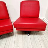 Paire de chaises pivotantes Breeze de style Mid-Century Cajus Maelum pour Fjords