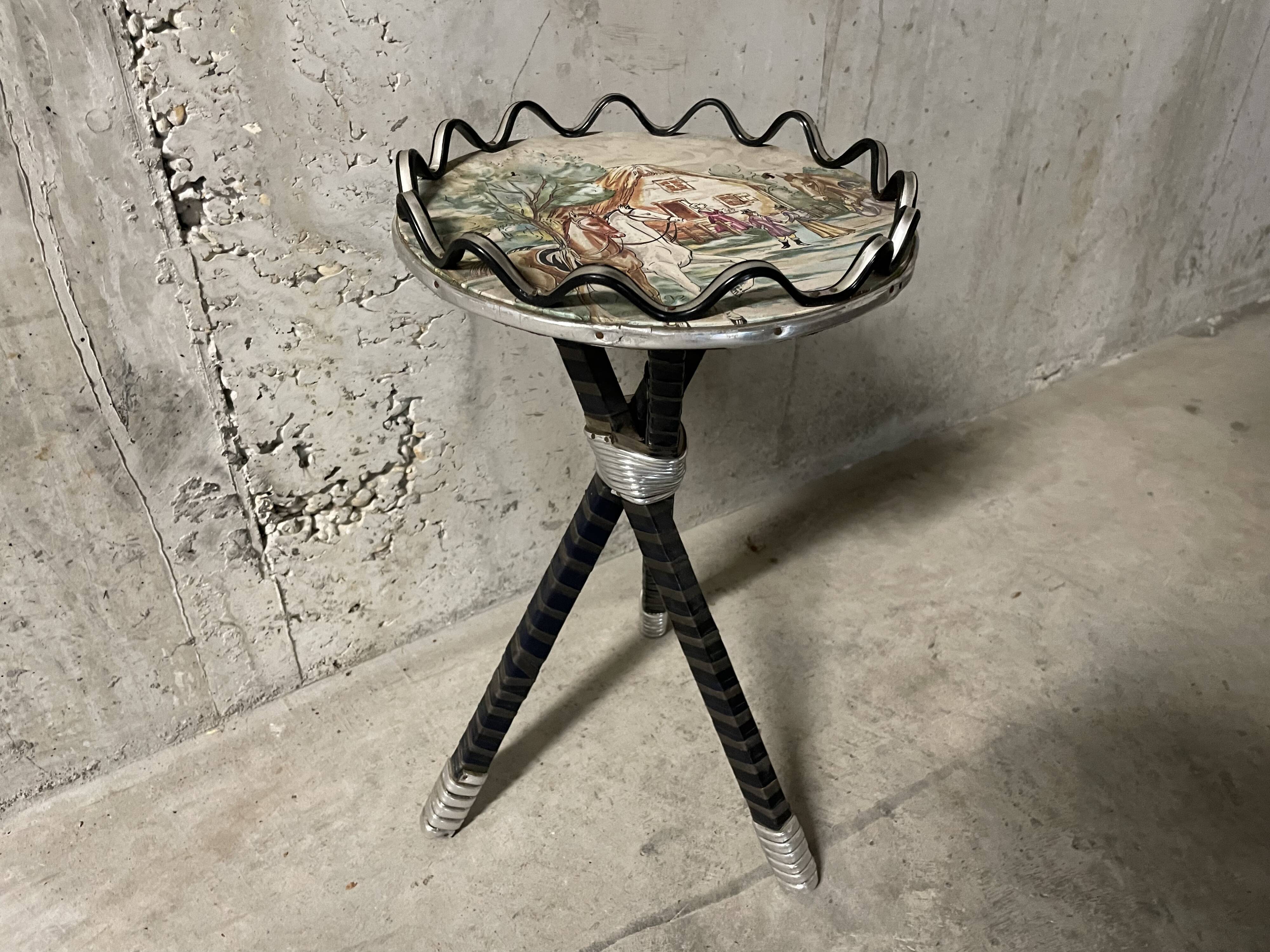 Kitschy 1970s side table