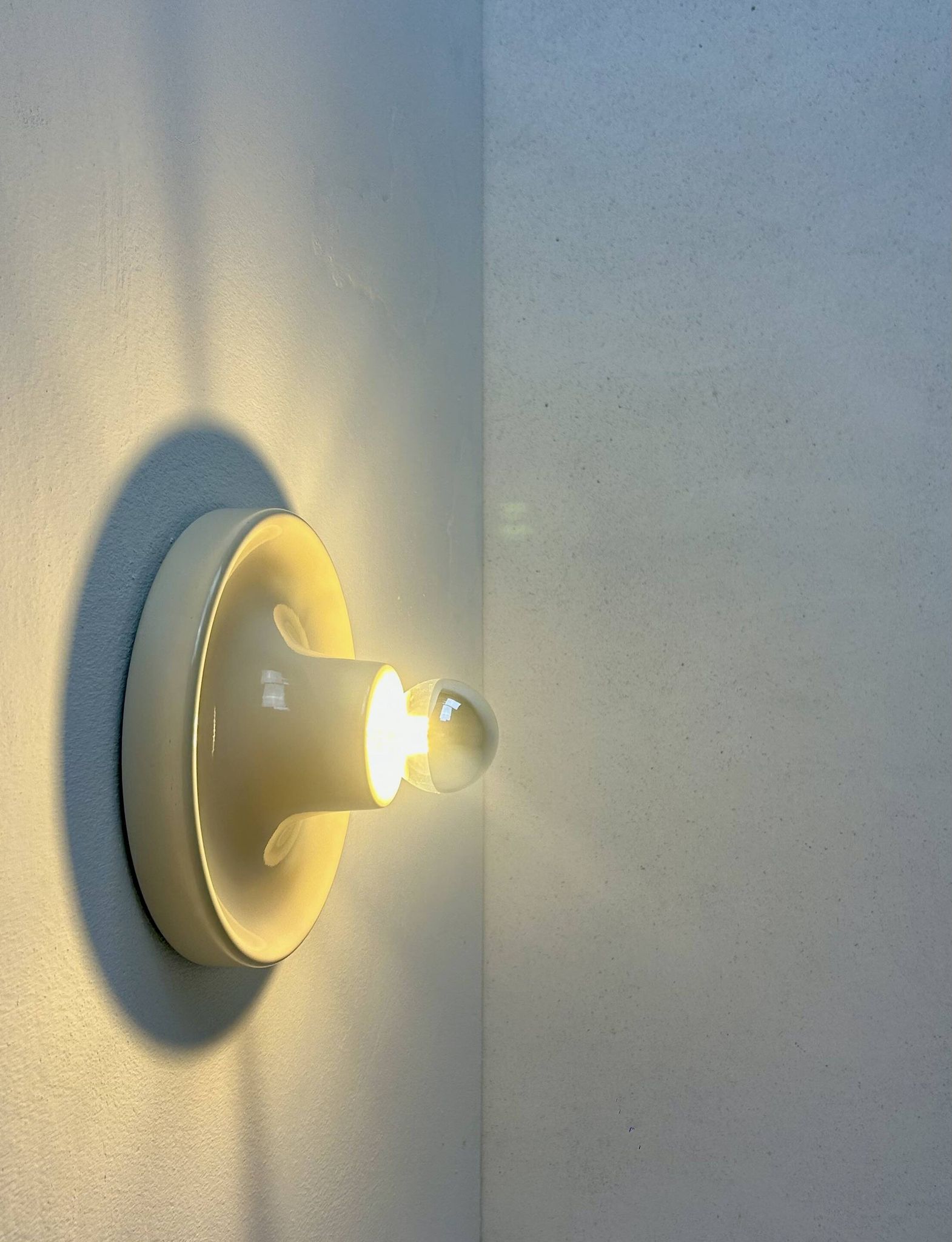 Beige wall light by Tronconi, set of two.