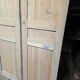 Pair of pine doors from the 19th century.