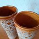 Lot de 4 vases en grès vintage