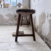 Banc de ferme chêne 1950