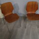 Lot de 4 chaises en teck années 50