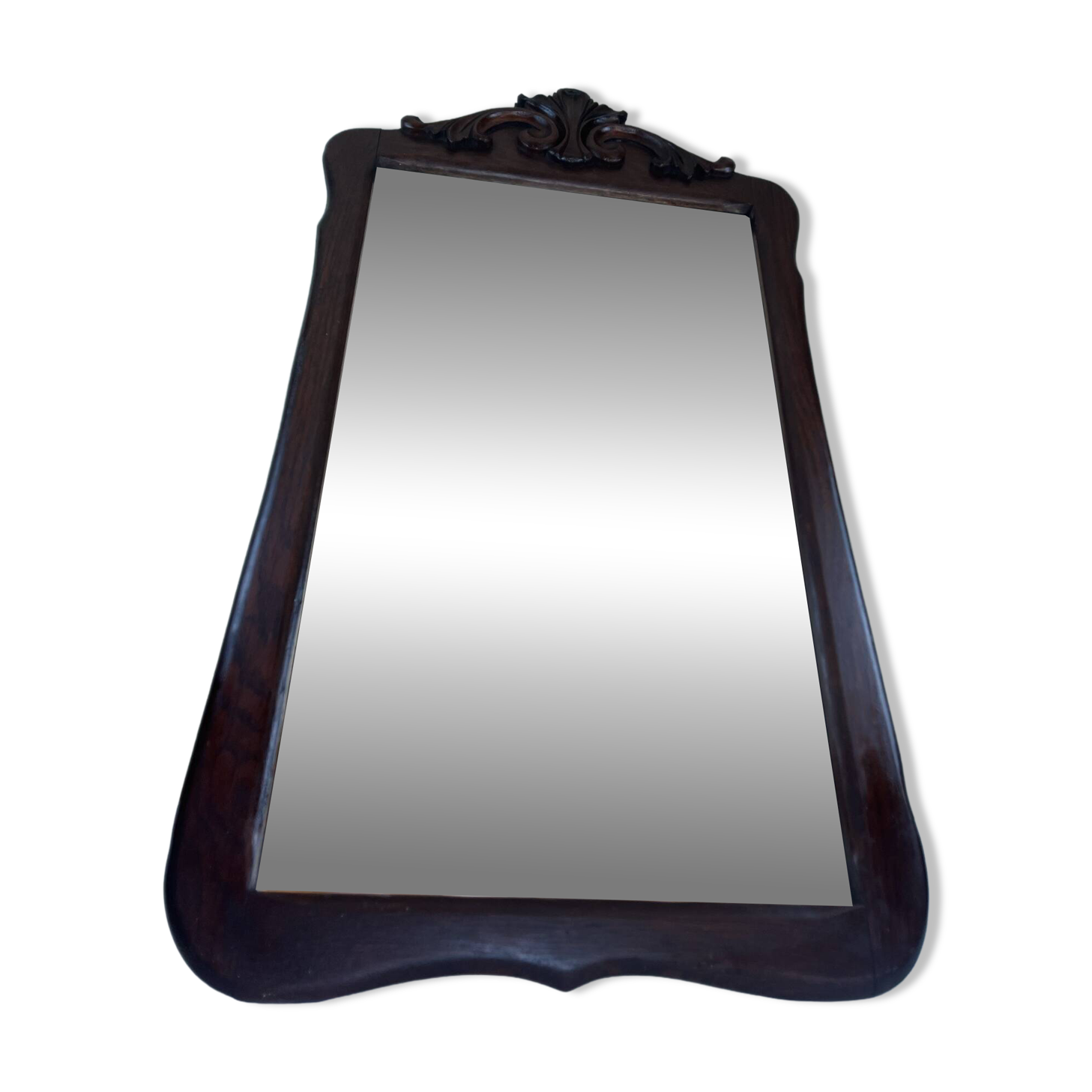 Walnut mirror Napoleon III