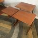 Teak nesting tables by G-plan 1960's