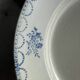 Saint-Amand plate with floral decoration