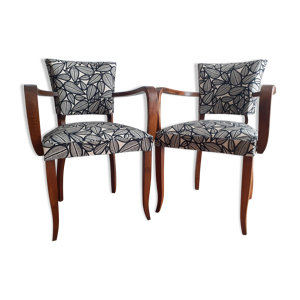 Paire de fauteuils bridges