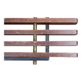 Panca in wood, Italia, anni '50