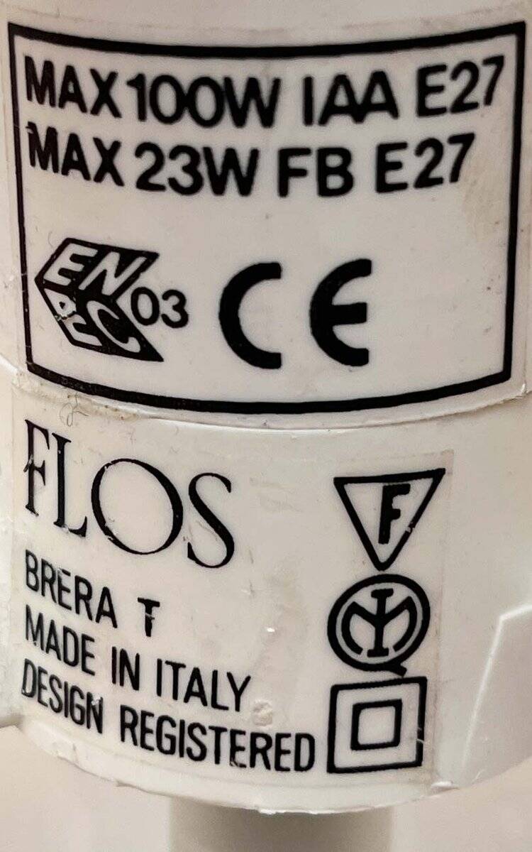 Vintage Italian table lamp Model Brera T by Achille Castiglioni for Flos, 1990s.