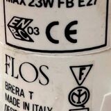 Vintage Italian table lamp Model Brera T by Achille Castiglioni for Flos, 1990s.