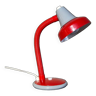 Lampe de bureau Aluminor rouge et grise