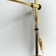 Pair orientable sconces V-393 Hans-Agne Jakobsson for AB Markaryd Sweden, brass